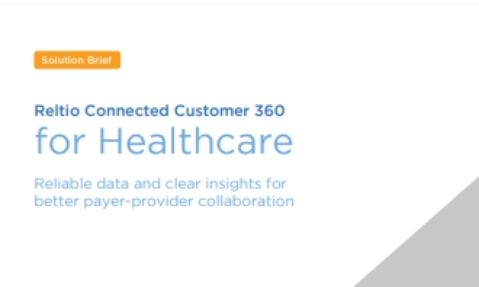 CONNECTED CUSTOMER 360 FOR HEALTHCARE